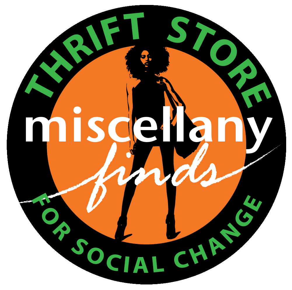 miscellanyfinds logo thrift store for social change #black-ownedbusiness #blackownedbusiness